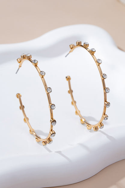 Crystal Constellation Hoops