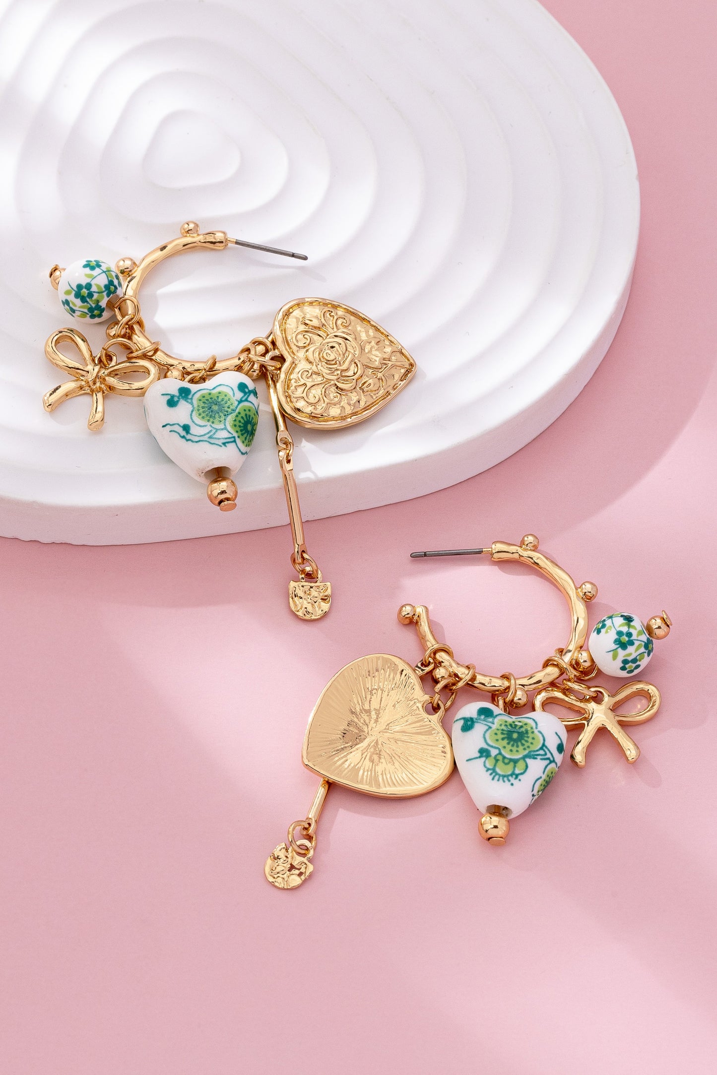 Eden Heart & Vine Charms