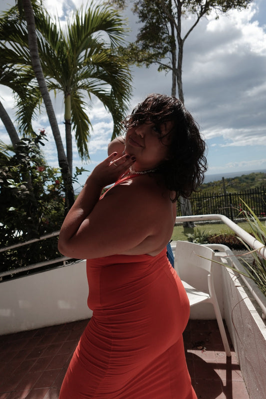 Unbothered Open-Back Maxi